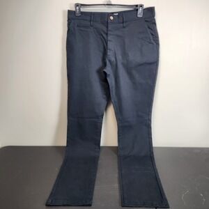 Taylor Stitch Slim Chino Black Pants Mens 36 x35 Organic Cotton Blend Work Casua